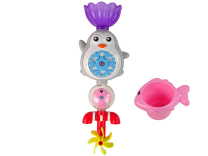 Brinquedo de banho pinguim para criança