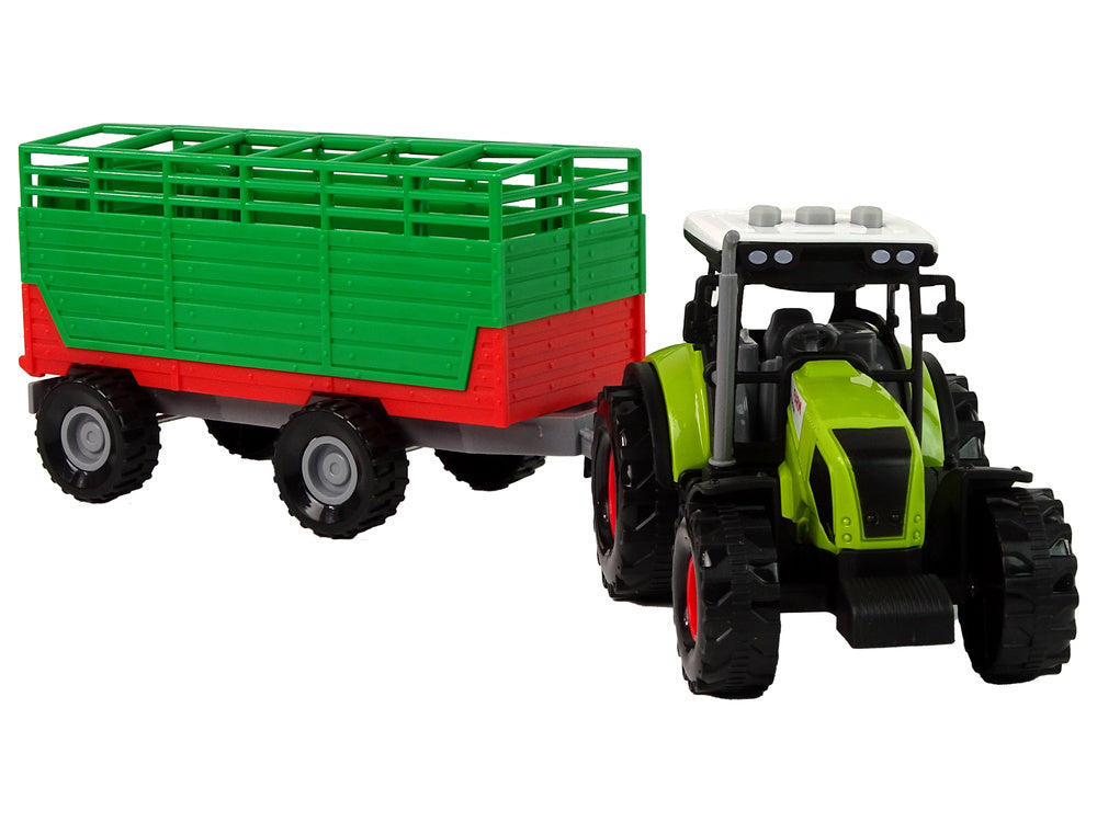 Trator com reboque agrícola