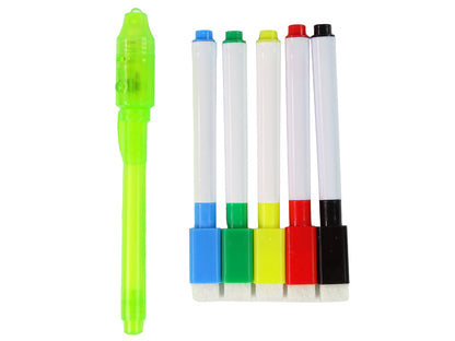 Quadro magnético 2 em 1 com tinta luminosa