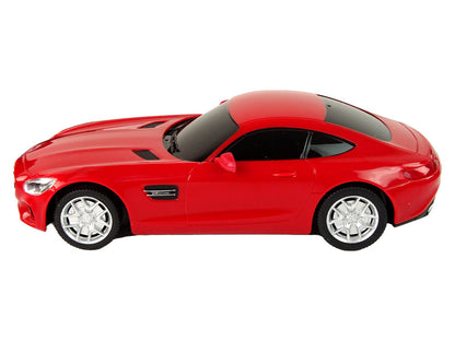 Reboque-grua telecomandado Mercedes-Benz vermelho 1:26