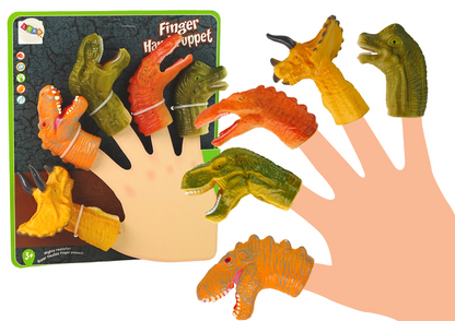 Dedoches Dinossauros, 5 peças