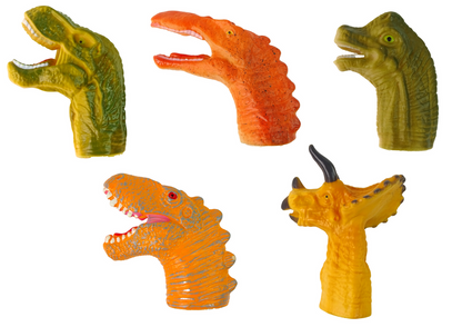 Dedoches Dinossauros, 5 peças