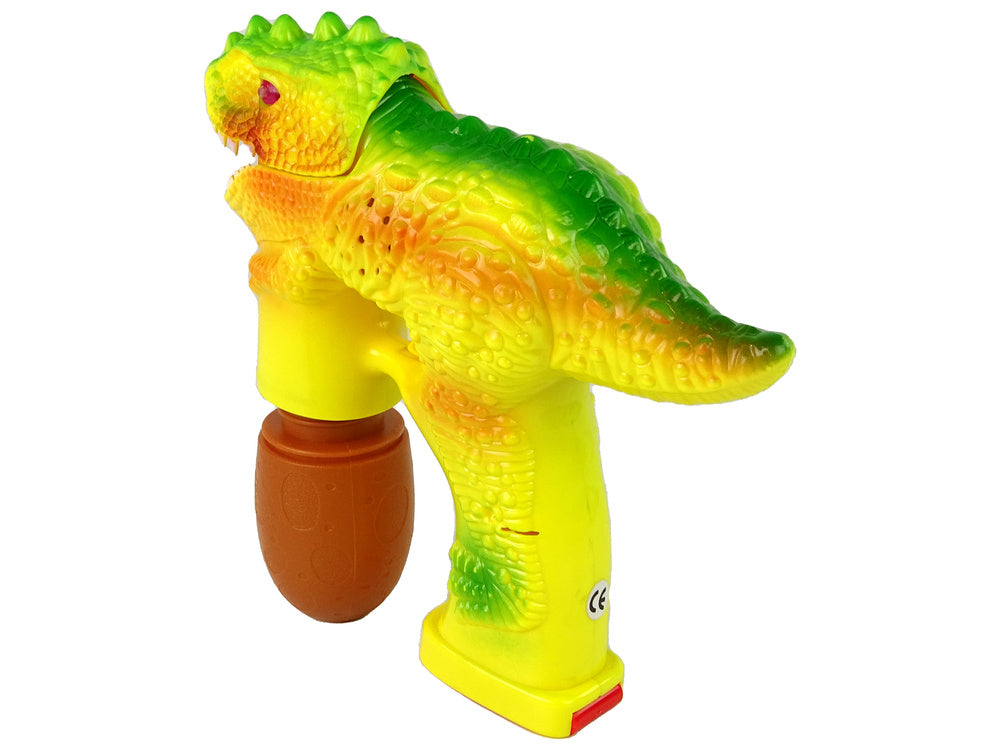 Bolhas de sabão dinossauro ovo amarelo