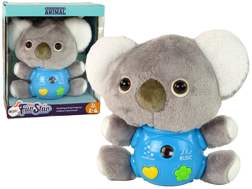 Koala projetor interativo cinzento com som