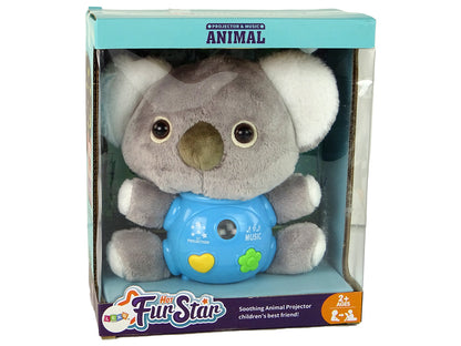 Koala projetor interativo cinzento com som