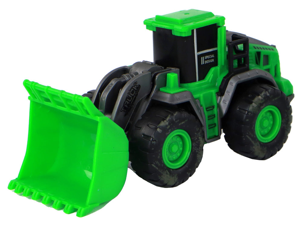 Conjunto veículos agrícolas verdes, 4 peças
