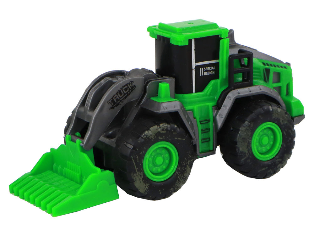 Conjunto veículos agrícolas verdes, 4 peças