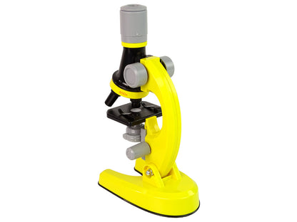 Microscópio educativo infantil amarelo