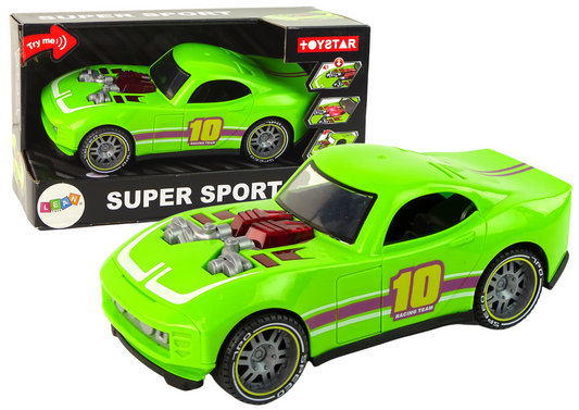 Carro verde 1:14 com luzes e sons