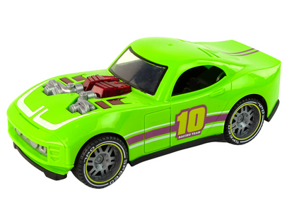 Carro verde 1:14 com luzes e sons