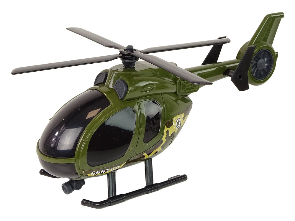 Conjunto militar tanque e helicóptero de fricção