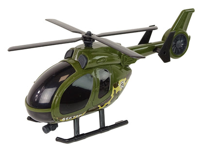 Conjunto militar tanque e helicóptero de fricção