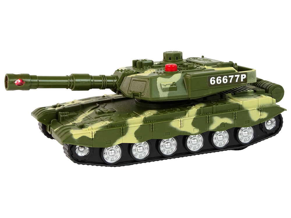 Tanque militar de fricção com som e luz