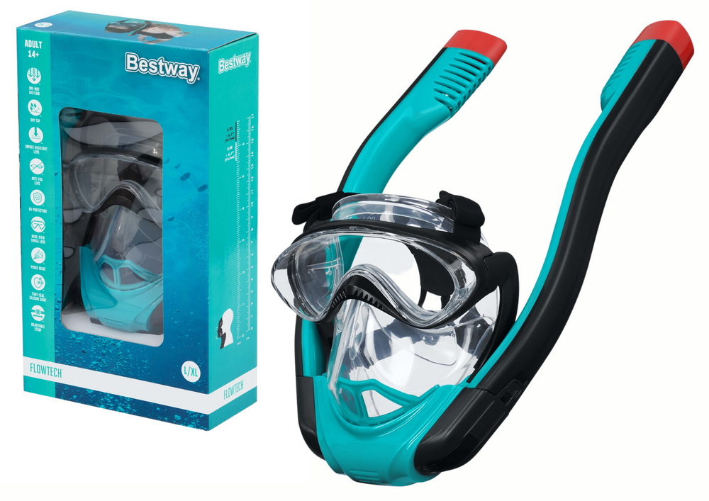 Máscara integral snorkeling Bestway L/XL