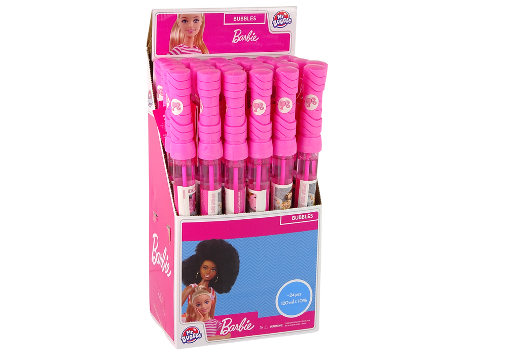 Bolhas de sabão Barbie espada 120 ml My Bubble rosa (1 unidade)