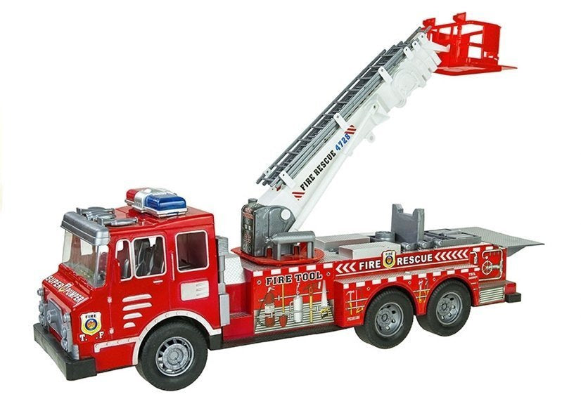 Conjunto bombeiros camião e acessórios