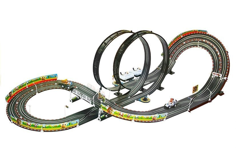 Pista corrida Mario 452 cm com 2 carros