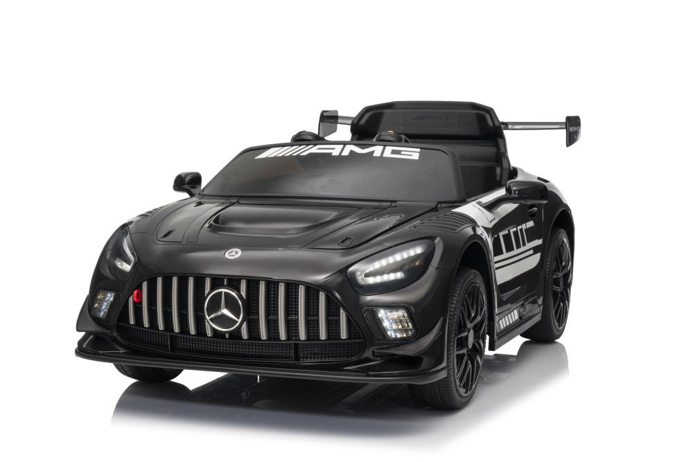 Carro elétrico Mercedes AMG GT3 preto