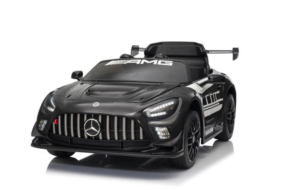 Carro elétrico Mercedes AMG GT3 preto