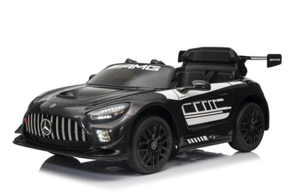 Carro elétrico Mercedes AMG GT3 preto