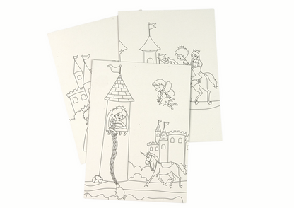 Livro de raspar infantil Reino