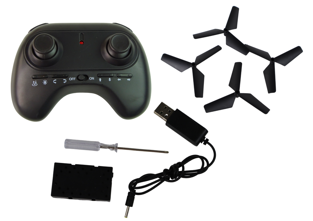 Avião de combate drone telecomandado laranja