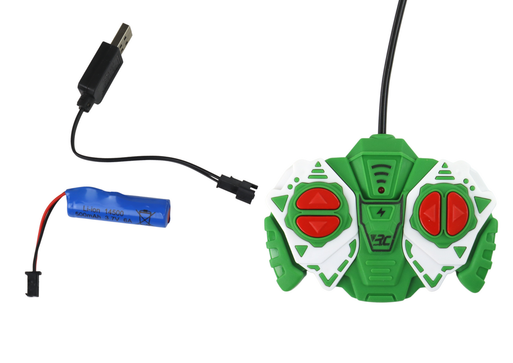 Trator telecomandado com reboque agrícola 1:24