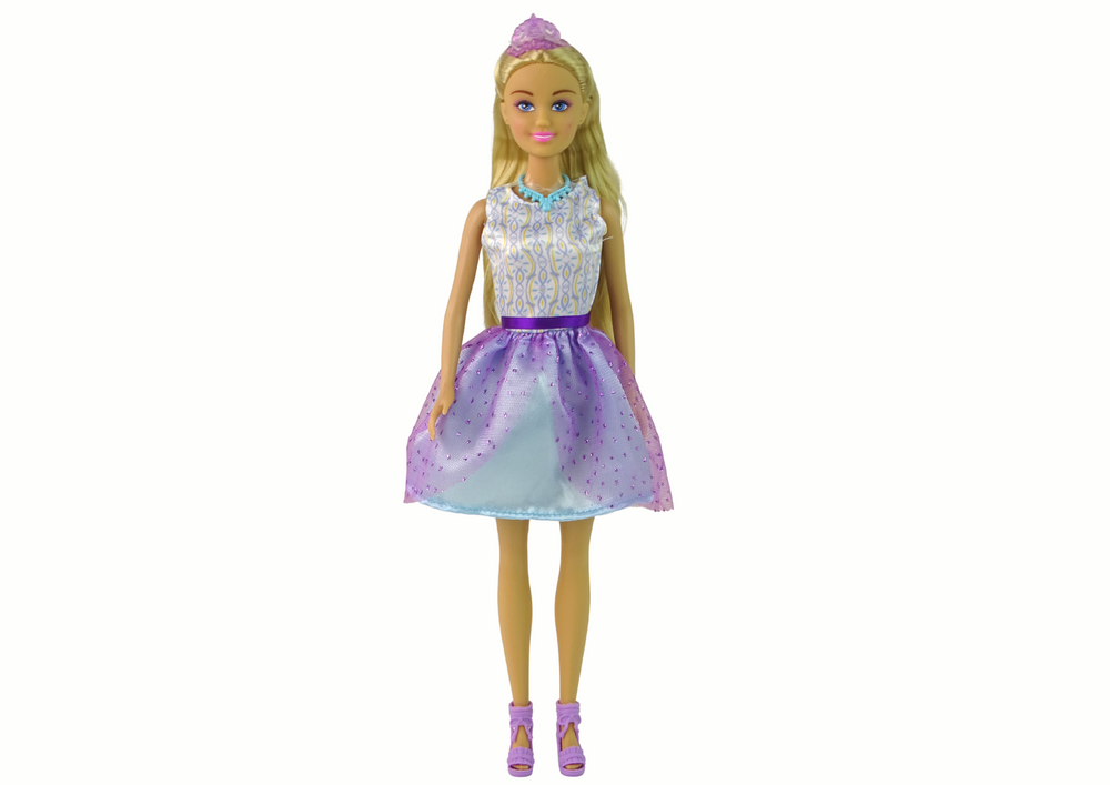 Boneca princesa Anlily rainha violeta