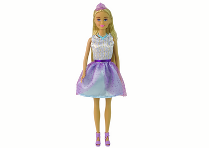 Boneca princesa Anlily rainha violeta