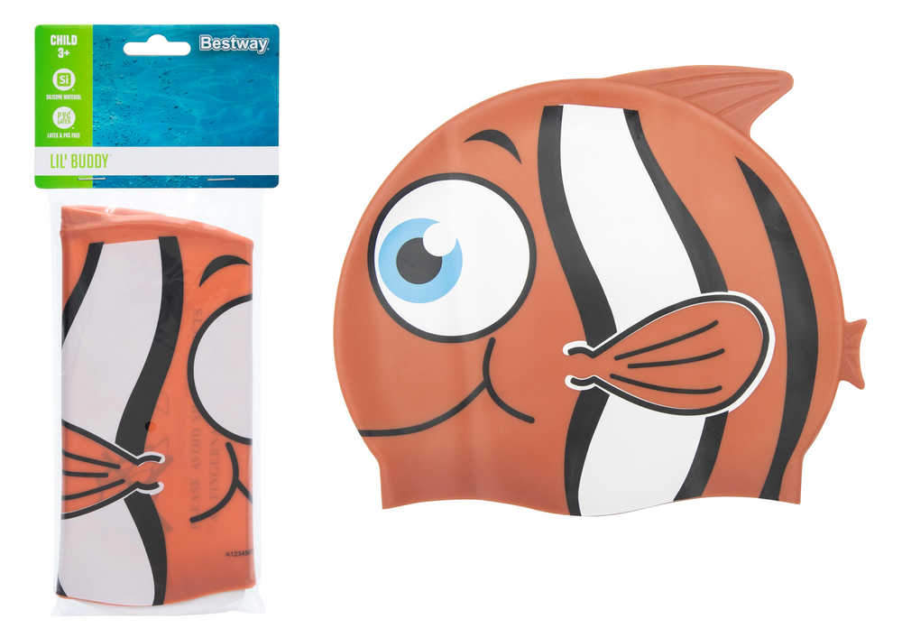 Touca de banho peixe laranja Bestway