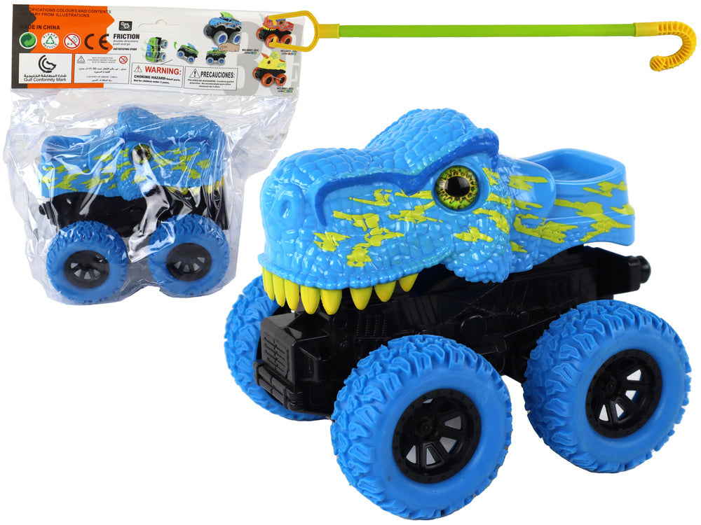 Tiranossauro Rex de fricção azul