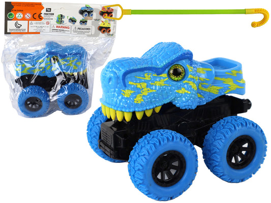 Tiranossauro Rex de fricção azul
