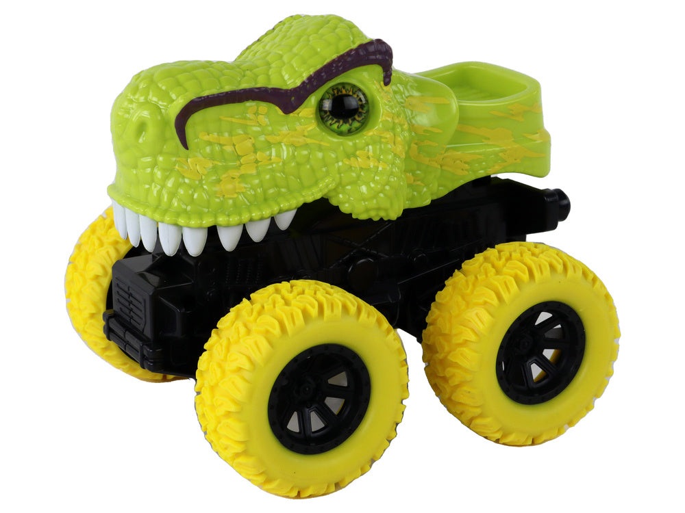 Tiranossauro Rex de fricção verde