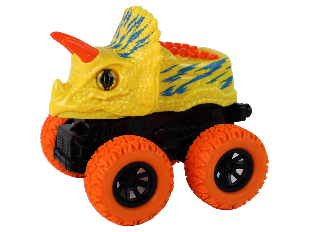 Tricerátopo de fricção amarelo