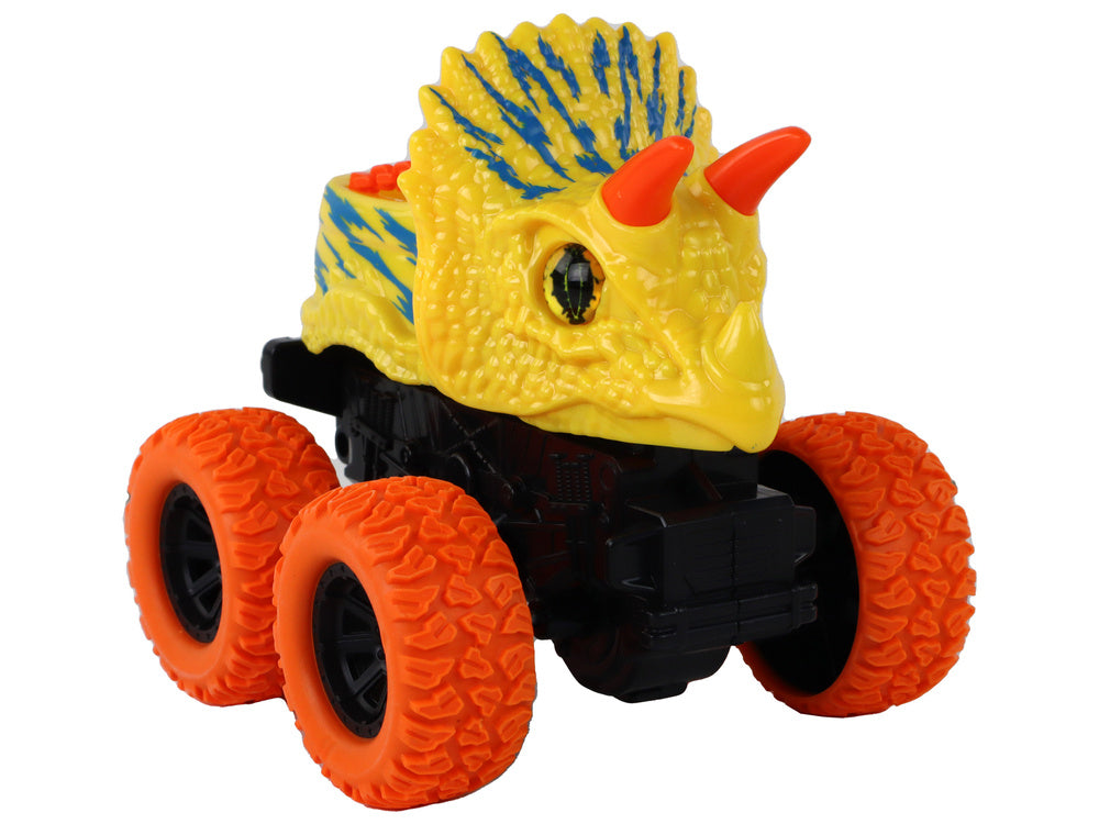 Tricerátopo de fricção amarelo