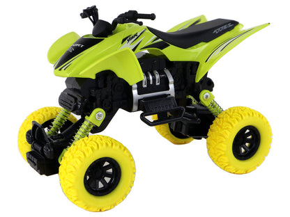 Quadriciclo XC de fricção verde