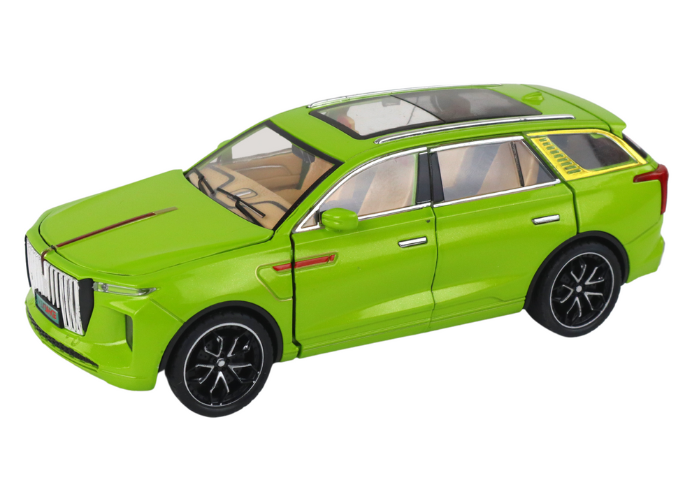 Carro telecomandado em alumínio 1:24 verde