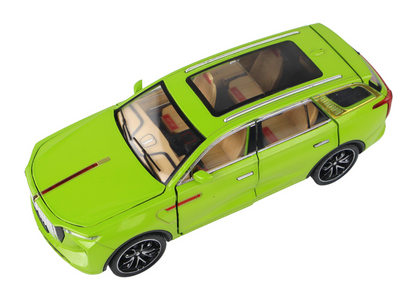 Carro telecomandado em alumínio 1:24 verde