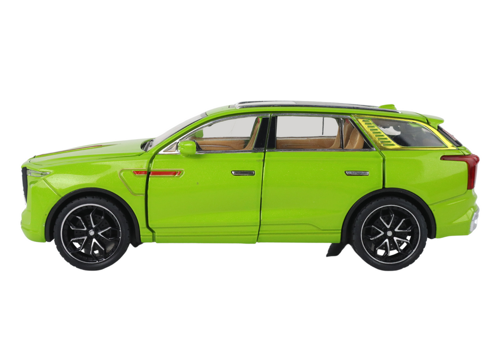 Carro telecomandado em alumínio 1:24 verde