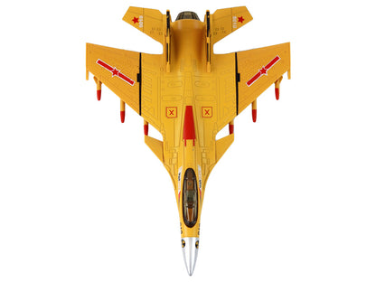 Avião de fricção cinzento, preto ou amarelo