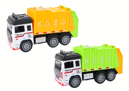 Carro do lixo com reboque, 2 cores (1 unidade, sortido)