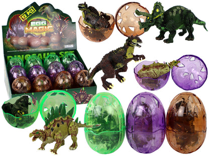 Ovo de dinossauro com figura, 9 cm (1 unidade, sortido)
