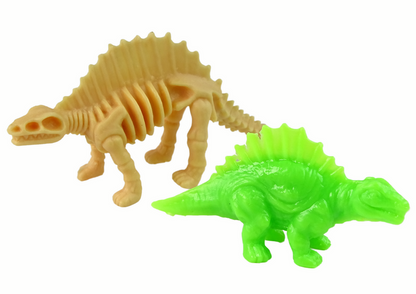 Ovo grande de dinossauro com 2 figuras, 9 cm (1 unidade, sortido)