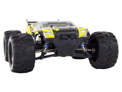 Carro todo-o-terreno RC Coelhos amarelo 4x4 2.4G