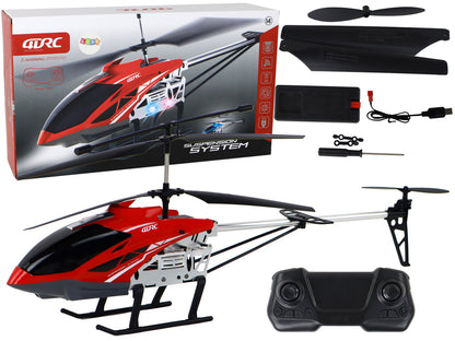 Helicóptero RC vermelho 70 cm