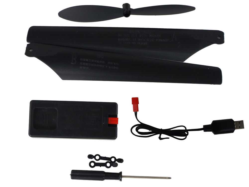 Helicóptero RC vermelho 70 cm