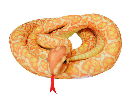 Peluche cobra dourada 300 cm