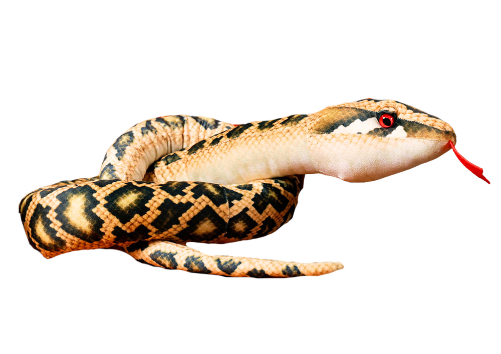 Peluche cobra preta 210 cm