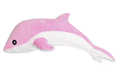 Peluche golfinho rosa 70 cm