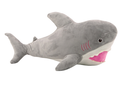 Peluche tubarão cinzento 50 cm